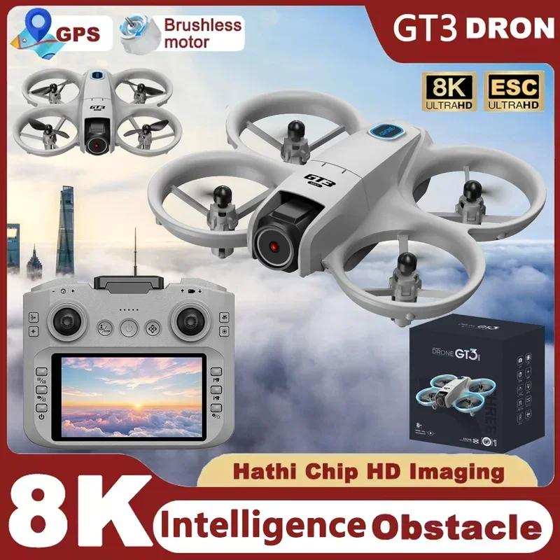 GT3 Mini NEW Drone Rc Quadcopt - Drone Camera With Gimbal 评论和价格